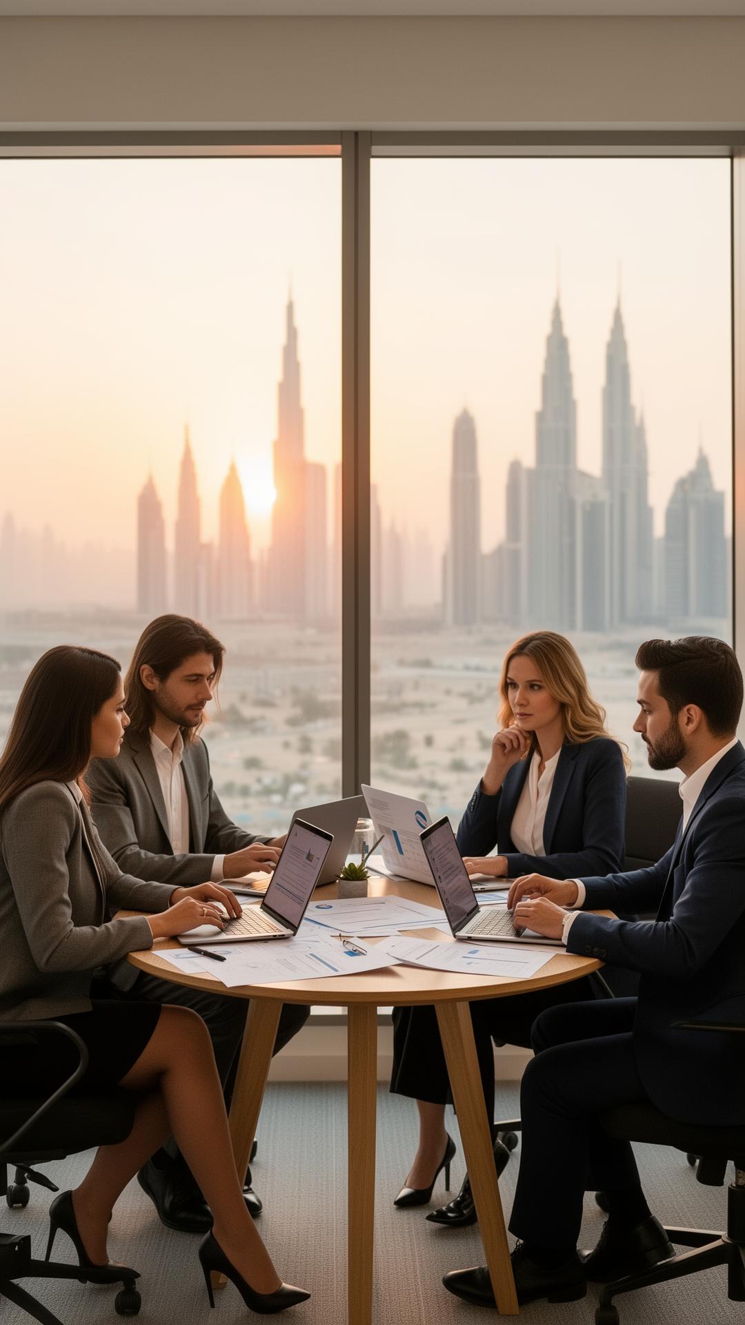 Creating a will online at sunset